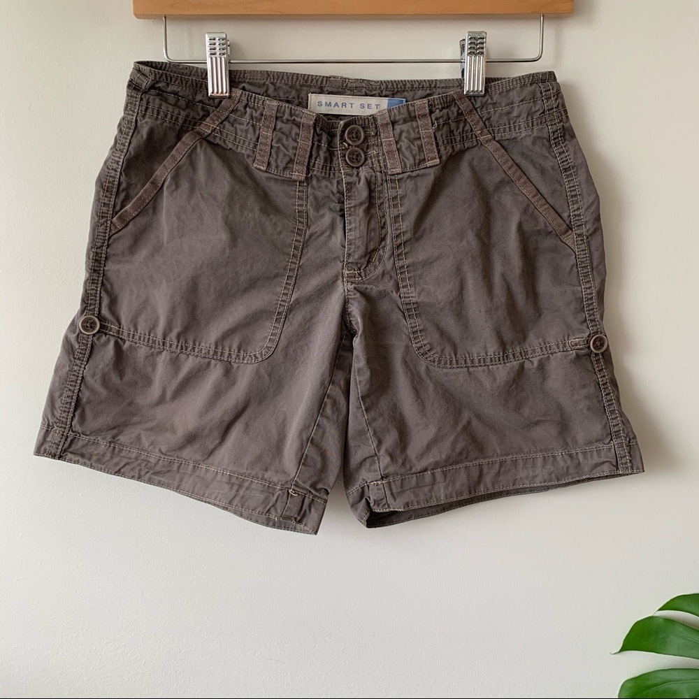 SMART SET cargo shorts, brown